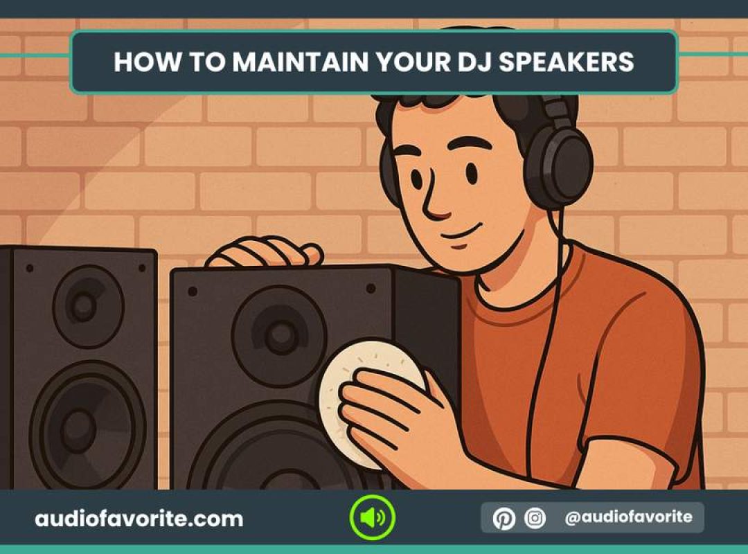 How to Maintain Your DJ Speaker