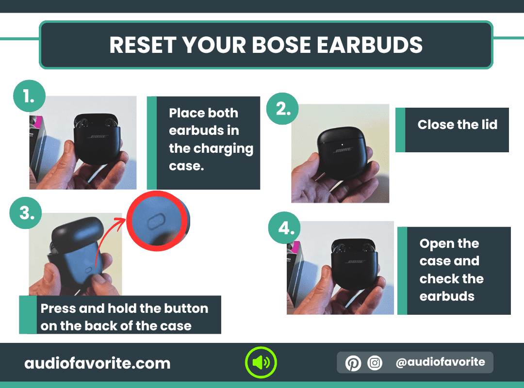 Reset Your Bose Earbuds